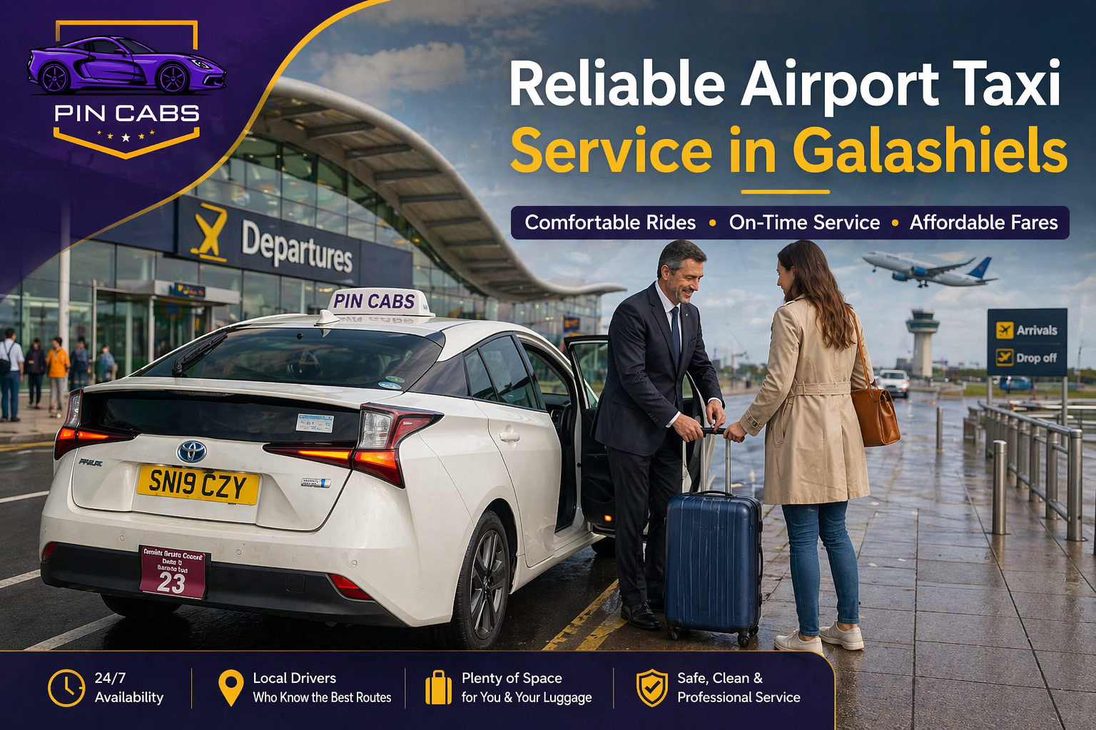 Read more about the article Airport Cab Service Near Me in Galashiels – Everything You Need to Know Before Booking
