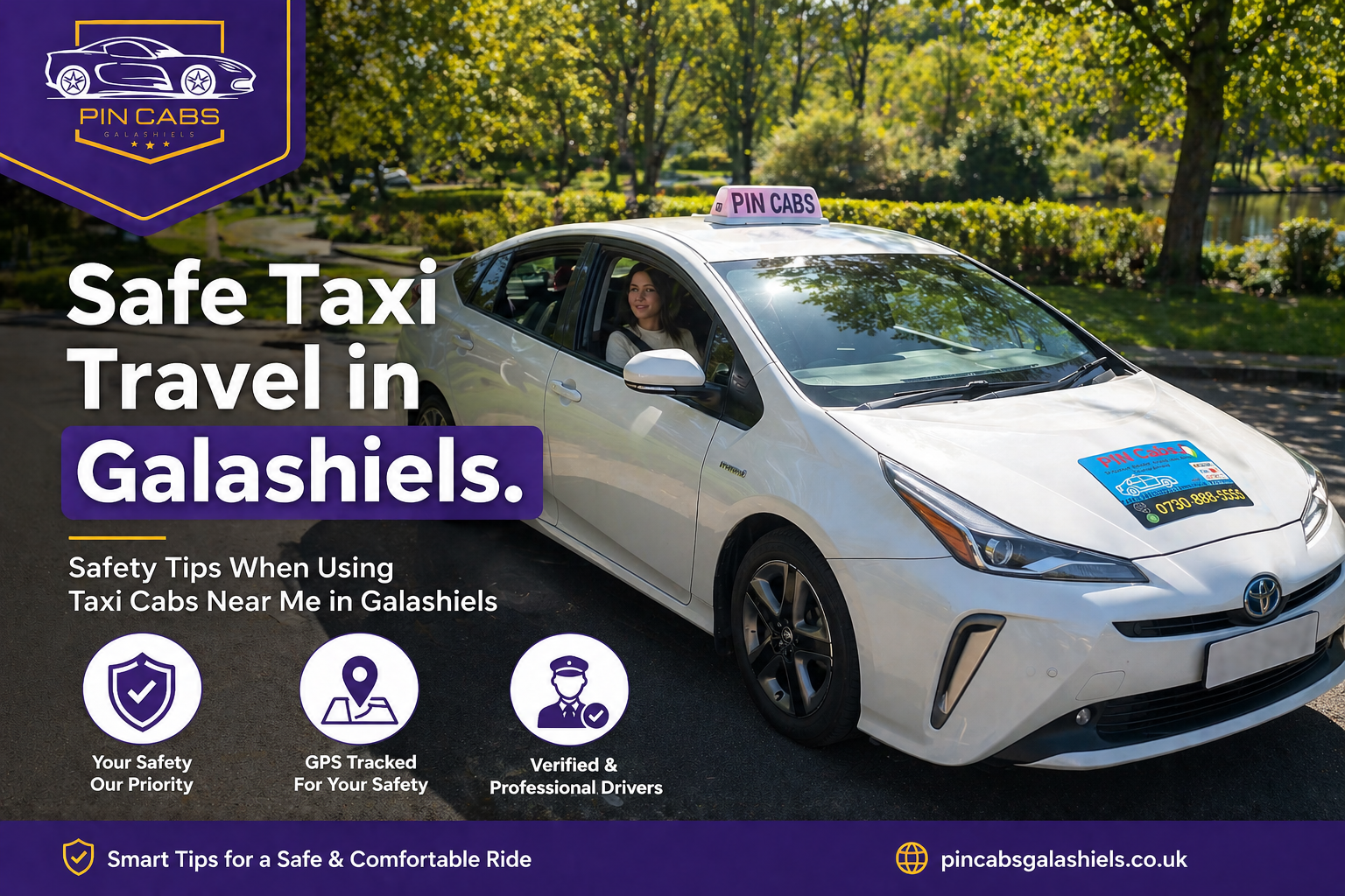 Read more about the article Safety Tips When Using Taxi Cabs Near Me in Galashiels