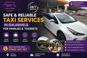 Read more about the article Safe and Reliable Taxi Services in Galashiels for Families and Tourists
