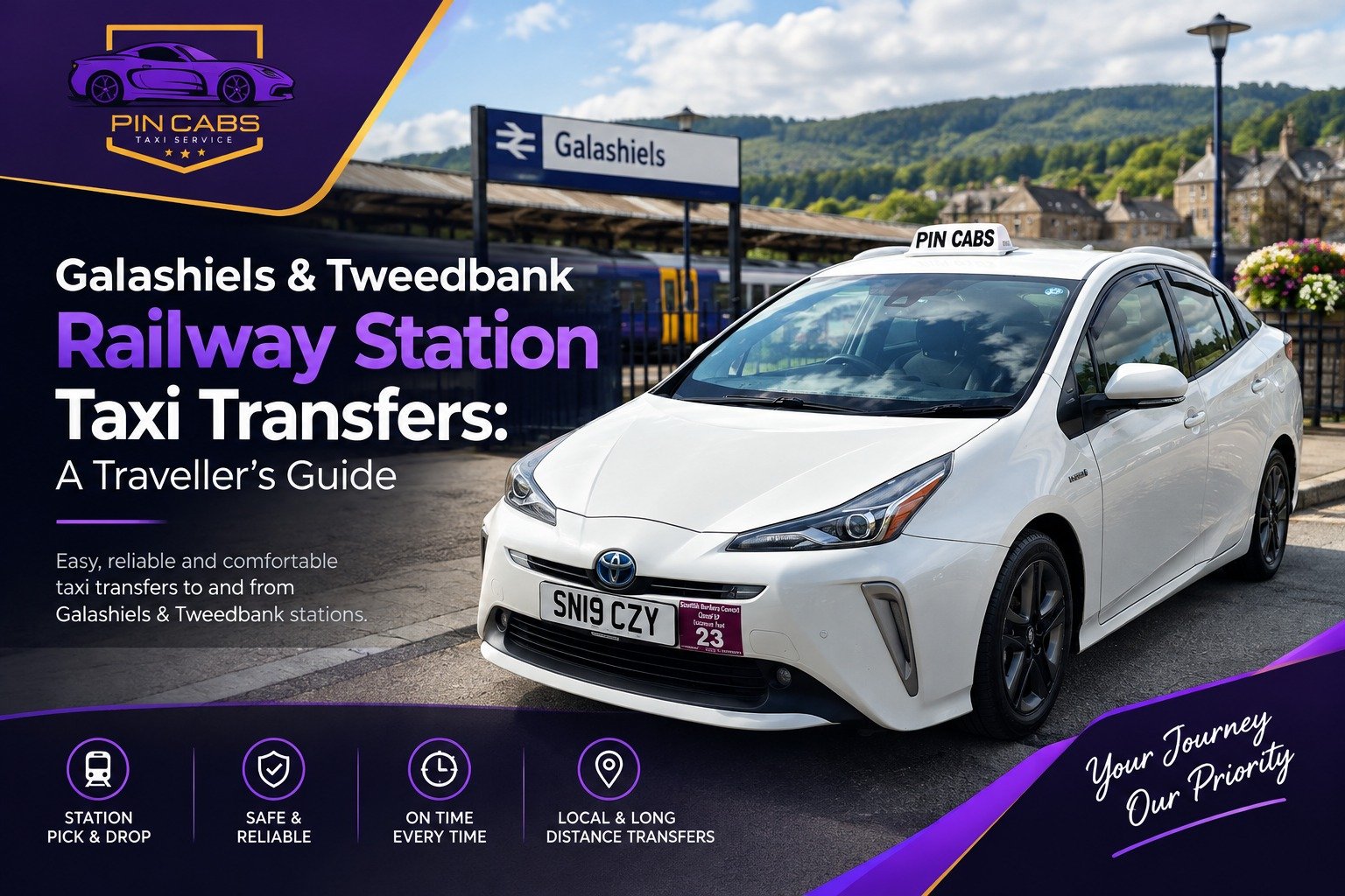 Galashiels & Tweedbank Railway Station Taxi Transfers A Traveller's Guide
